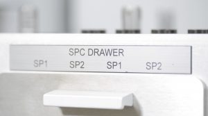 SPC drawer on Vector grinding machine